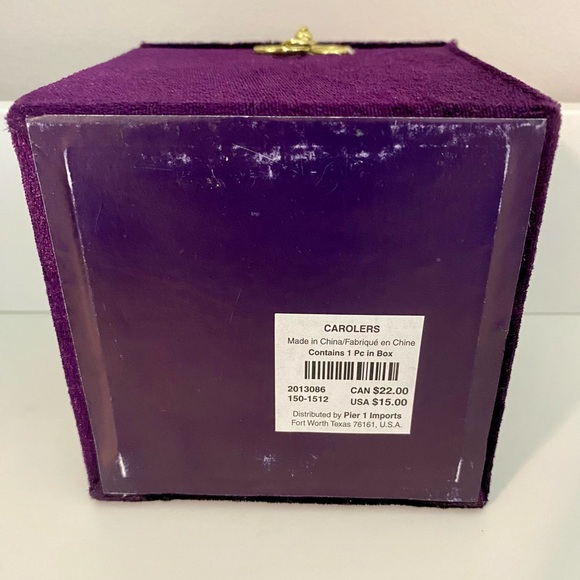 Elegant Le Bien Large Ornament, Carolers, Pier 1 Imports - Picture 8 of 9